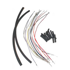 Custom Chrome 4" Handlebar Wiring Extensions Complete Kit For Harley-Davidson Models 1996-2006