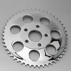 Custom Chrome 49 Tooth Rear Sprocket Fit For Harley 4-Speed Big Twins 73-85 Sportster 79-81