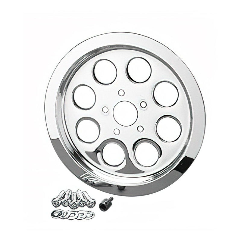 thumbnail image 2 of Chrome Rear Pulley Bolt Cover Kit For Harley Davidson – Set Of 5 2 of 3