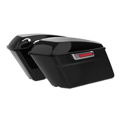 HR3 Vivid Black Hard Saddlebags (Regular) For 14-23 Harley Touring