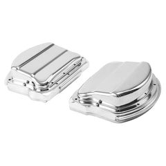 Custom Chrome Panhead Valve Rocker Box Top Cover Set Chrome Fit For Harley Twin Cam Models 99+