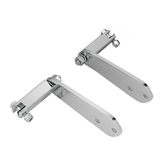 Custom Chrome Chrome Highway Peg Footpeg Brackets Fit For Harley Dyna Glide Models 1991-UP