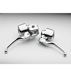 Custom Chrome 9/16" Complete Control Kit Fit For Harley Dual Disc Models 96-06