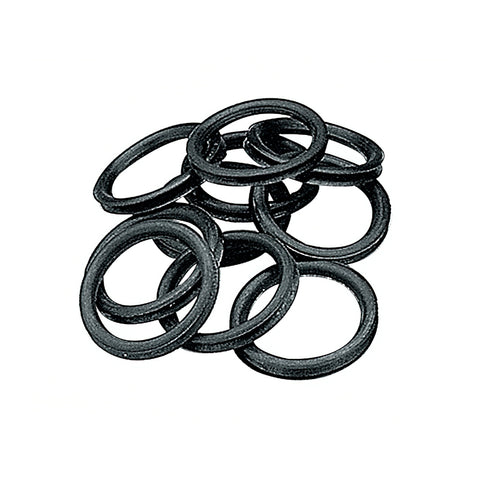 MotorFactory 10pcs Threaded Gas Cap Gaskets Fit For Harley Models 1982-2006