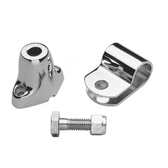 Custom Chrome Turn Signal Mounting Bracket Fit For Harley 4-Speed 5-Speed FL 1968-1992