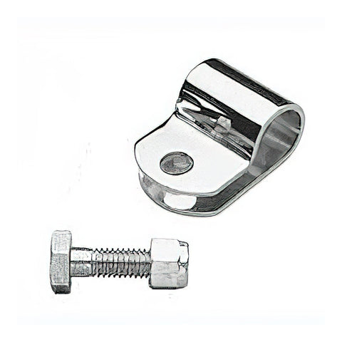 Custom Chrome Spotlamp Housing Mounting Clamp Fit For Harley Late Models