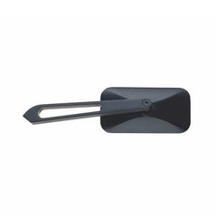 Custom Chrome Black Rear-View Mirror Rectangle Long Stem Fit For Harley