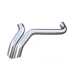 Santee Chrome Heat Shields Pipes 1-3/4” Sportster models 04-13