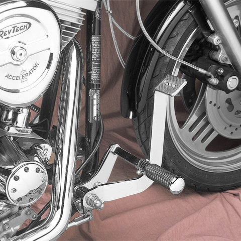 Custom Chrome Brake Shifter Forward Control Kit Set Fit For Harley 5-Speed FXR Model 1982-1994