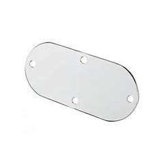 Custom Chrome Flat Inspection Covers Fit For Harley 4-speed Big Twins 65-86 Softail Wide Glide