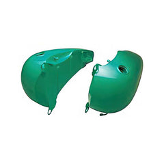 Santee Motorcycle 6gal 6 Gallon Flatside Gas Fuel Tank Fit For Harley Fat Bob