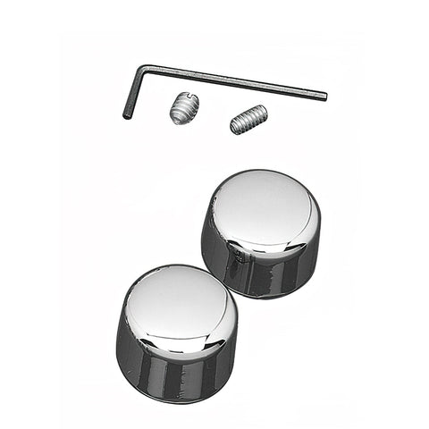 Custom Chrome Front Alex Cap Nut Covers Kit Fit For Harley Road Street Electra Glide 1972-UP