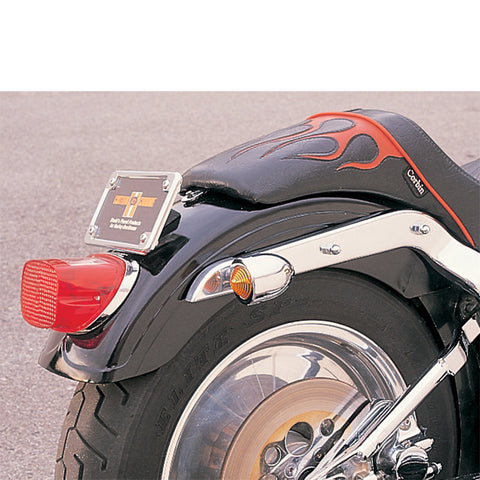 Santee Motorcycle Rear Fender With Reveal Without Light Fit For Harley Softail Models