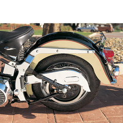 Santee Motorcycle Rear Fender Smooth Without Light Fit For Harley Softail Models