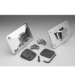 Custom Chrome Laydown License Plate Mounting Bracket Fit for Harley Touring Models 1955-up