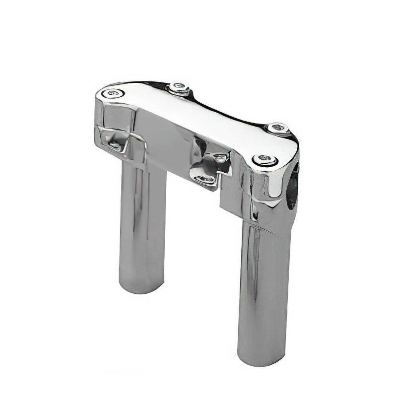 Custom Chrome Straight 4'' Handlebar Risers Clamp Fit for Fits for Harley all models 1974-Up