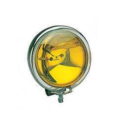 Custom Chrome 12V Clear Non-Fluted Len Spot Lamp Passing Light Fit For Harley 68667-78