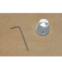 Custom Chrome Chrome Shifter Shaft Cap Fit For Harley FX FXR Dyna Glide models with Mid-Shift