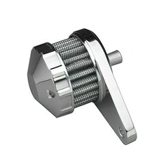 Custom Chrome Crankcase Breather Vent Filter Fit For Harley Big Twin Sportster 5/16" Hose