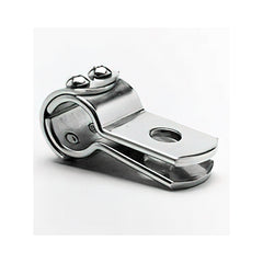 Custom Chrome 1-1/8" 3 Piece Universal Chrome Frame Tube Clamp Fit For Harley Models & Customs