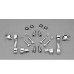 Custom Chrome Footpeg Kit Fit For Harley Dyna Wide Glide FX Softail with Forward Controls
