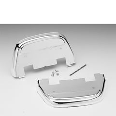 Tour Ease Rear Passenger Floorboard Under Cover Chrome Black Fit For Harley Touring model 87-14