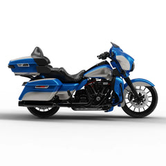 HR3 Electric Blue / Silver Fortune Complete Body Fairing Kit For Harley Ultra Limited FLHTK 14-23