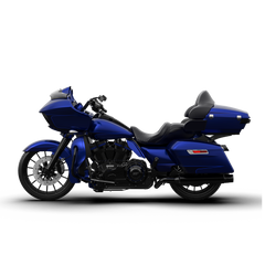 HR3 Zephyr Blue / Black Sunglo Complete Body Fairing Kit For Harley Road Glide Limited FLTRK 15-23