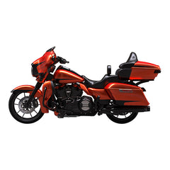 HR3 Scorched Orange / Black Denim Complete Body Fairing Kit For Harley Ultra Limited FLHTK 14-23
