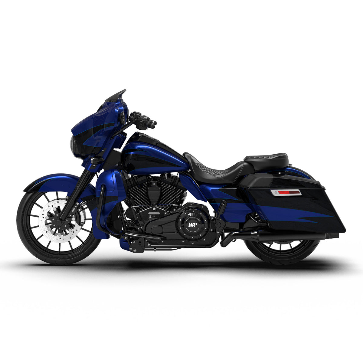 HR3 Candy Cobalt/Indigo Ink Complete Body Fairing Kit For Harley CVO Street Glide FLHXSE 2014-2023 [Pre-Order]