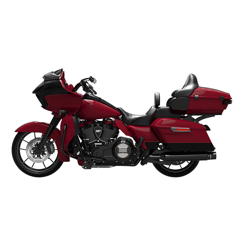 HR3 Billiard Red / Vivid Black Complete Body Fairing Kit For Harley Road Glide Limited FLTRK 15-23