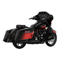 HR3 Sunset Orange / Sunset Black Fade Complete Body Fairing Kit For Harley Street Glide Special FLHXS 14-23