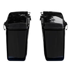 HR3 Mako Shark Fade Hard Saddlebags (Regular) For 14-23 Harley Touring