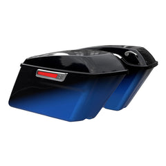 HR3 Mako Shark Fade Hard Saddlebags (Regular) For 14-23 Harley Touring