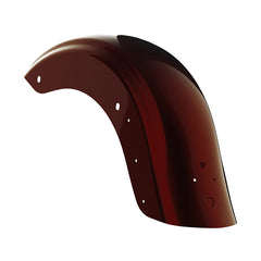 HR3 Auburn Sunglo & Black Hole With Rich Bourbon Motorcycle Mudguard CVO STYLE REAR FENDER FOR Harley Touring 2014-2023