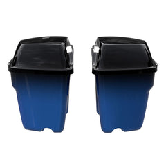 HR3 Mako Shark Fade Hard Saddlebags (Regular) For 14-23 Harley Touring