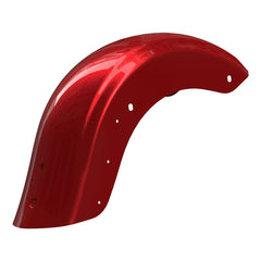 HR3 Wicked Red & Black Tempest 2019 RGU Motorcycle Rear Fender Mudguard FLTRK,FLHTK/FLHT 2014-2023