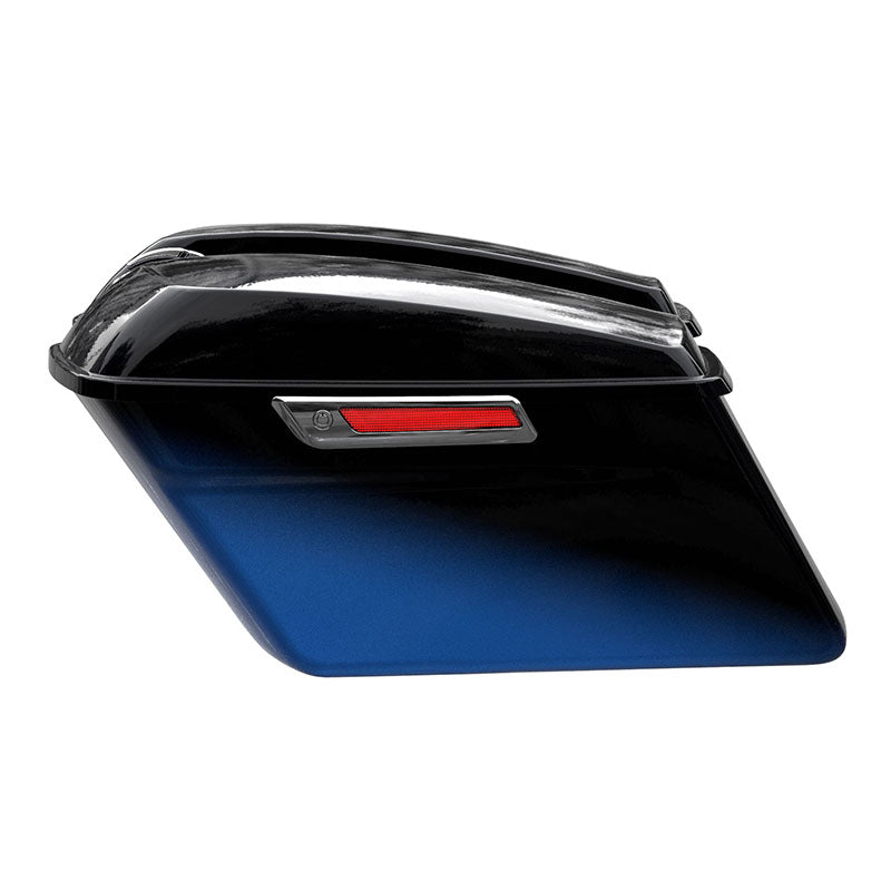 HR3 Mako Shark Fade Hard Saddlebags (Regular) For 14-23 Harley Touring