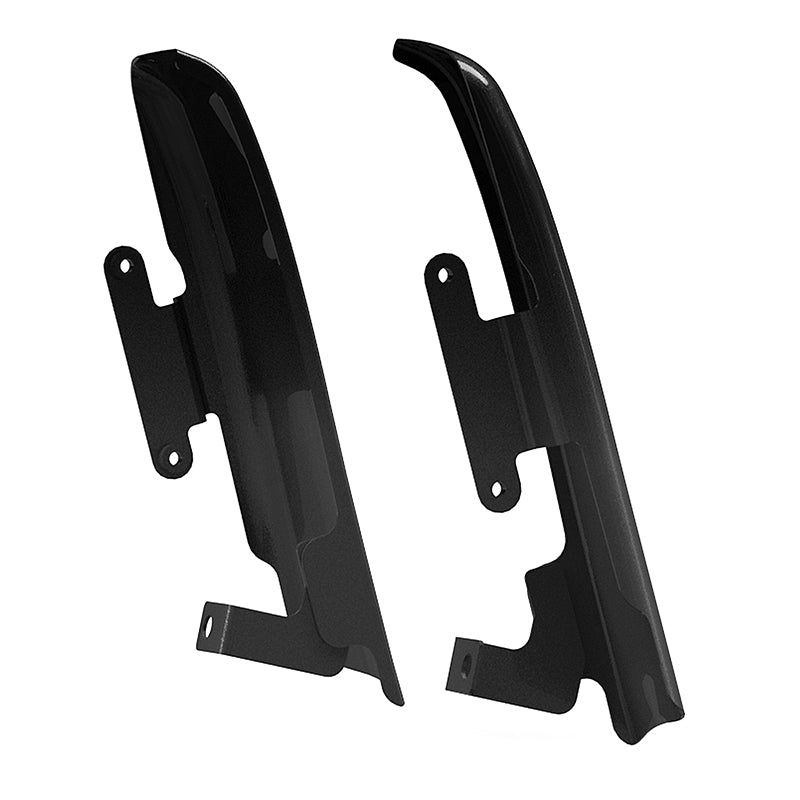 HR3 Black Earth Fade Saddlebag Filler Strips For Harley Touring Models 14-24