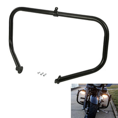 HR3 Black Chrome Engine Guard Highway Crash Bar Fit For Harley Touring Road Glide 09-23