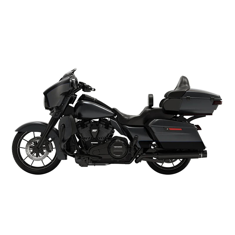 HR3 Gauntlet Gray Metallic / Vivid Black Complete Body Fairing Kit For Harley Ultra Limited FLHTK 14-23