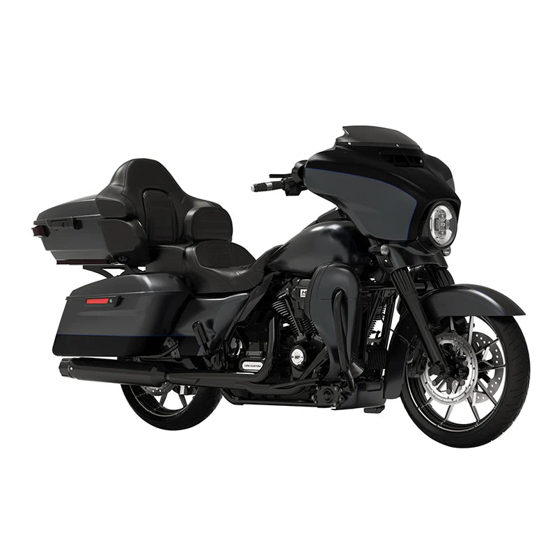HR3 Gauntlet Gray Metallic / Vivid Black Complete Body Fairing Kit For Harley Ultra Limited FLHTK 14-23