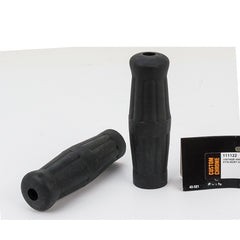 Custom Chrome Black Handlebar Grips Fit For Harley Late Big Twins And Sportster XL 1973-Up