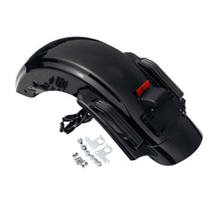 Custom Chrome CVO Style Somke Lens LED Rear Fender System Fit For Harley Touring '14-'23
