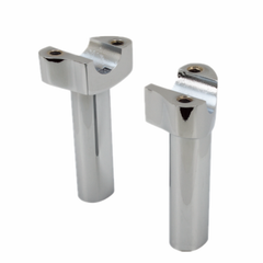 Custom Chrome 4-1/2" Handlebar Riser Fits for Harley FXWG from 1980-1986 Replaces For 6063-82A