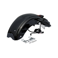 Custom Chrome CVO Style Somke Lens LED Rear Fender System Fit For Harley Touring '14-'23