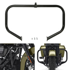 HR3 Black Chrome Engine Guard Highway Crash Bar Fit For Harley Touring Road Glide 09-23
