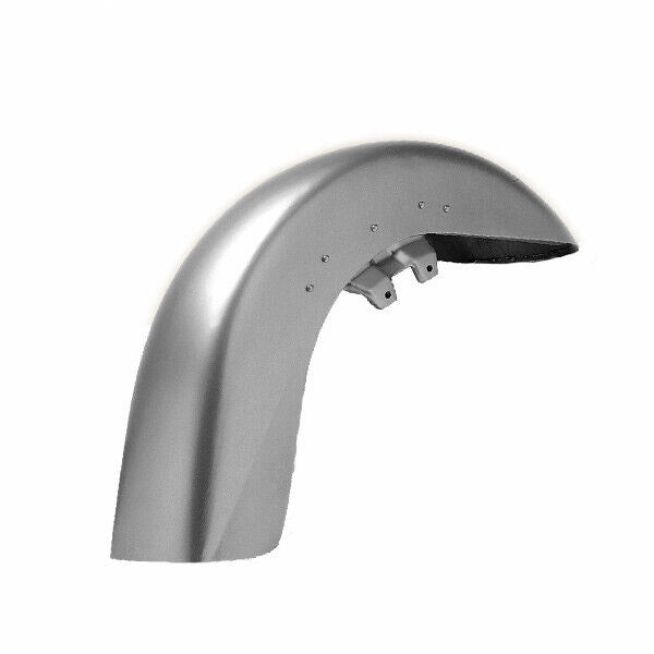 Santee Unpainted Steel Smooth Front Fender Fits Harley Early Touring Models & 1980-2013