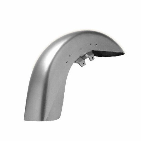 Santee Unpainted Steel Smooth Front Fender Fits Harley Early Touring Models & 1980-2013