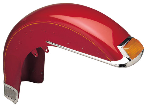 Santee Custom Steel Primed Red Front Fender Fits For Harley Heritage Softail 1986-2013